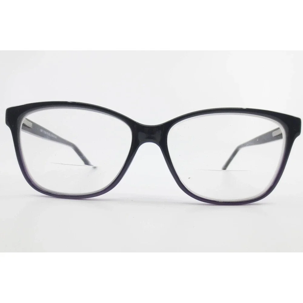 Eyeheart WP 7106 PU/BL Purple Black Cat Eye Eyeglass Frames 54-14-140